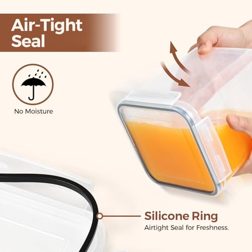 ComSaf 3-Pack Wide Mouth Containers