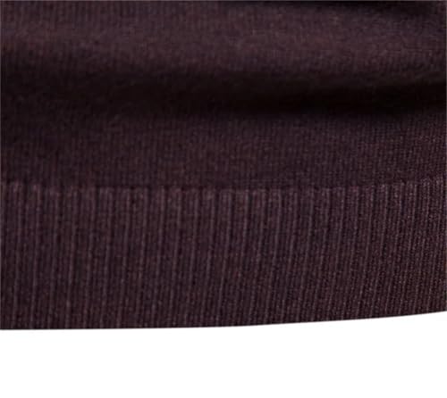 Men's Urban Fashion Pullover - Casual Knitted O-Neck Long-Sleeved Leisure Basic Solid Color Top3