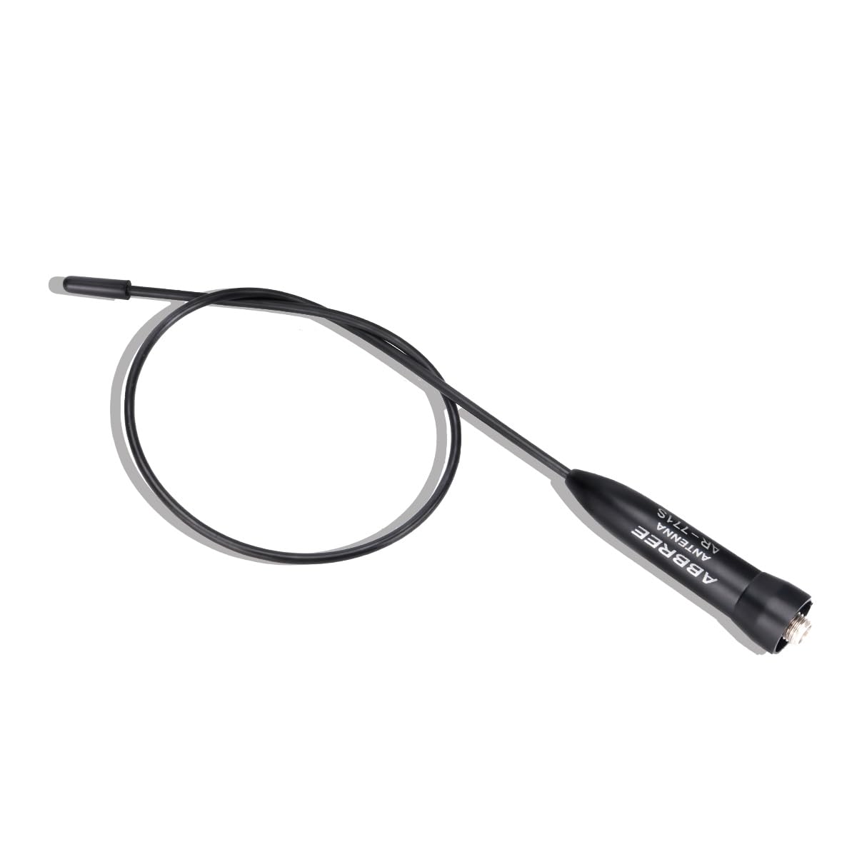 ABBREE Ham Radio Antenna AR-771S SMA-Female 15.35 Inch Dual Band VHF/UHF High Gain Soft Whip Antenna for Baofeng UV-5R BF-F8HP Pro 5RM K5PLUS GM21 UV-21R UV-5G Plus GM-15PRO AR-152 Two Way Radio