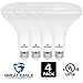 Great Eagle R40 or BR40 LED Bulb, 15W (120W Equivalent), 1470 Lumens, Brighter Upgrade, 2700K Warm White Color, for Recessed Can Use, Wide Flood Light, Dimmable, and UL Listed (Pack of 4)