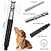 HRYYDS 2 Pack Dog Whistle, Dog Whistle to Stop Barking Neighbors Dog, Adjustable Ultrasonic Silent Dog Whistle (White and Black)