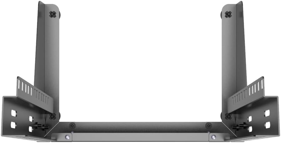 10 inch Small Desktop Network Rack, 4U Mini Open Frame Desktop Server Rack for 10" Network, Servers, Audio, and Video Equipment (4U) - Image 5