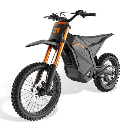 Electric Dirt Bike for Adults Teens, 6000W Peak Motor 60V
