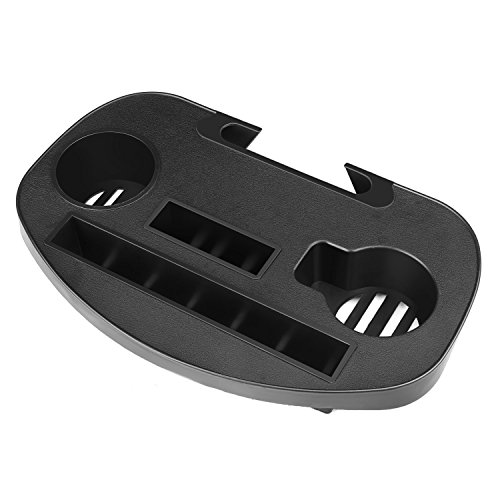 Flexzion Zero Gravity Chair Tray Cup Holders For Folding Chairs Universal Clip On Tray Table Cup Holder Attachment With Phone Slot, Snack Tray For Lawn Chair, Beach Chair, Lounge Recliner (Large) #TOP28