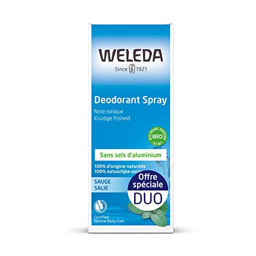Weleda déodorant à la sauge 100ml duo