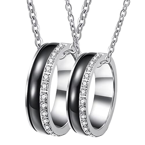 Collier femme homme gravure personnalisable pendentif bague