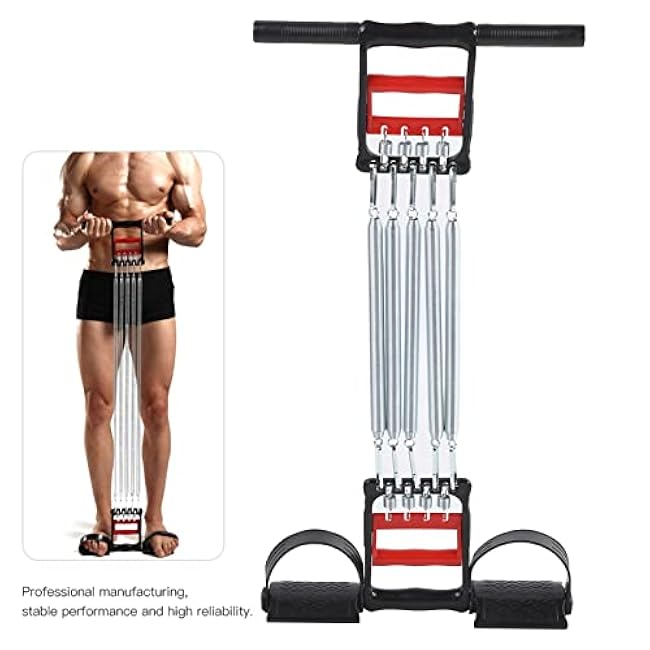 Multifunction Pedal Spring Chest Expander Three Purpose Fitness Equipment Removable, #111, JAOCDOENbhw3op54ga
