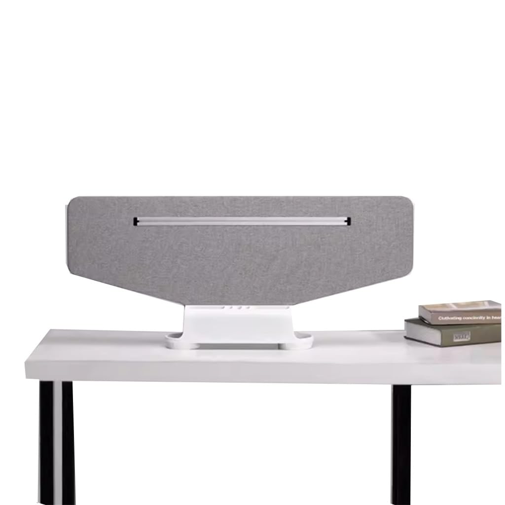 HJYCLFAZU Freestanding Desk Privacy Divider, Partition Board Baffle Divider With Pendant Slot Screen Panel Desktop For Home Offices Libraries Classroom