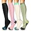 10-black/pink/light yellow/green-4 pairs