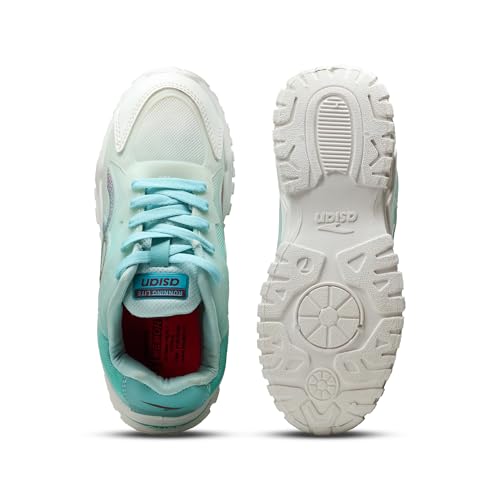 Image of ASIAN Women FLORA-07 Running and Casual wear Running Shoes with Laces, Lightweight and Comfortable Shoes Gym and Sports Shoes for Women & Girls with Stylish Design