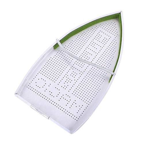 hioseyre Iron Cover Non Stick Iron Shoe Aluminum Ironing Cover Teflon Iron Plate Cover Iron Sole Shield Fits Most Irons, for Family Fabrics, Cloth, Garment