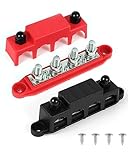 Gioyonil 12v Bus Bar Power Distribution Block 3/8