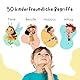 Rabano Art Pantomime für Kinder I Lernspiel & Geschenk für Mädchen und Junge I Spiele ab 4, 5, 6, 7, 8, 9 Jahre I Ostergeschenke Kinder I Outdoor Spiel