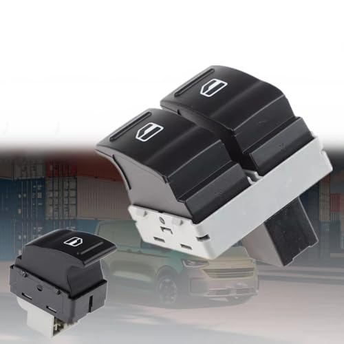 Bouton de commande de lève-vitre pour VW Transporter V Multivan Caravonne 2003-2014