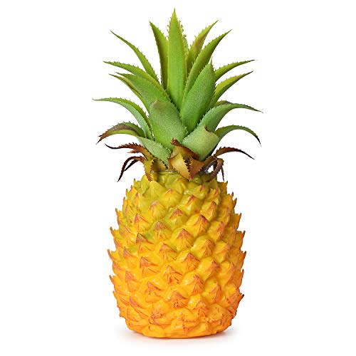 Lvydec Artificial Pineapple, Realistic Artificial Fruit Fake Pineapple for Home Cabinet Table Party