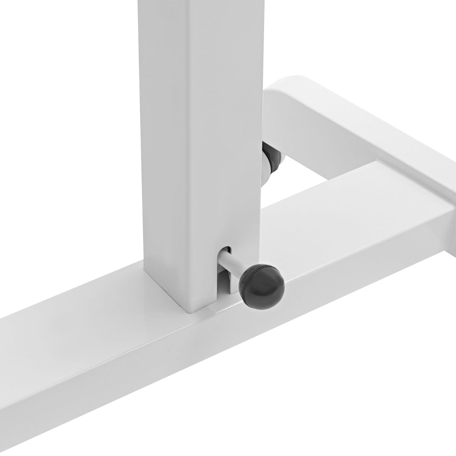 Gas Spring Mobile Stand Up Desk Podium Stand Small Standing Desk Adjustable Height Rolling Desk Portable Laptop Desk — view 6