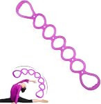 7 Ring Resistance Band, BetterJonny Workout Bands Arm and Back Training Elastic Ropes Shoulder Stretch Bands Exercise Equipment for Physical Therapy, Yoga,Pilates,Stretching