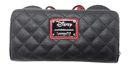 Loungefly x Minnie Bow Wallet WDWA0564, Black, Standard2
