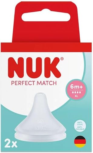 NUK Perfect Match Teat Extra Large 6 months+ | Anti-Colic