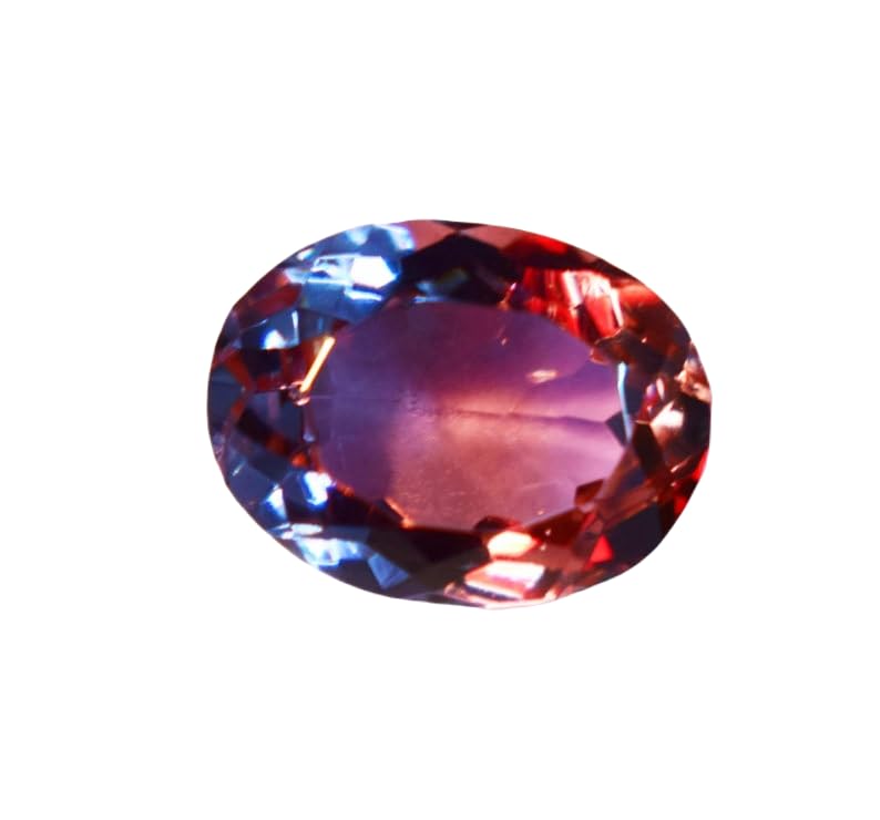 Alexandrite naturelle 15mm authentique pour remplacer une pierre ou réussir vos bijoux DIY