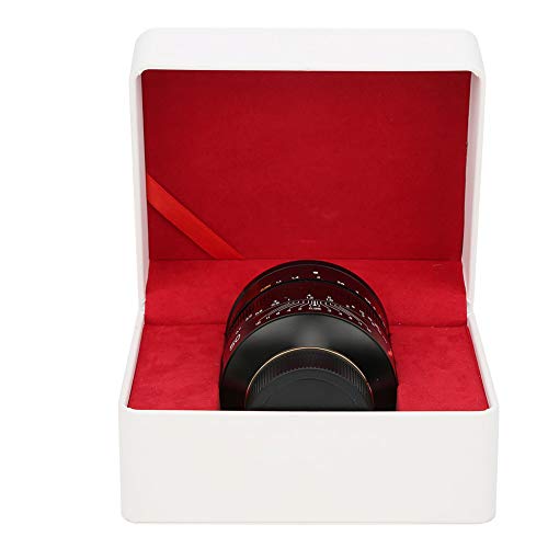 Taidda- Ausgestattet mit Objektivabdeckung Manuelles Objektiv 50 mm F0,95 Objektiv für mehr Gestaltungsraum Schutz des…