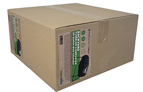 Tumbler Composter 50 Gallon Dual Chamber #TOP1