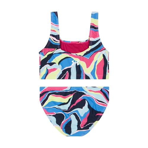 Image of Under Armour Girls' Two Piece Bikini Swimsuit, UPF 50+ Sun Protection, Quick Drying Bathing Suit
