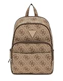  GUESS BERTA BACKPACK LGW - LATTE LOGO BROWN One Size