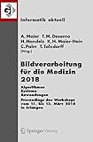  Bildverarbeitung für die Medizin 2018: Algorithmen - Systeme - Anwendungen. Proceedings des Workshops vom 11. bis 13. März 2018 in Erlangen (Informatik aktuell)