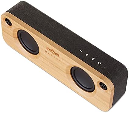 House of Marley Get Together Bluetooth Speaker - Portable Speaker, Bluetooth Technology - Wireless Speaker built with Sustainable Materials (Get Together)