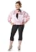 California Costumes Women's Plus-Size The Pink Satin Ladies Plus, Pink, 3X