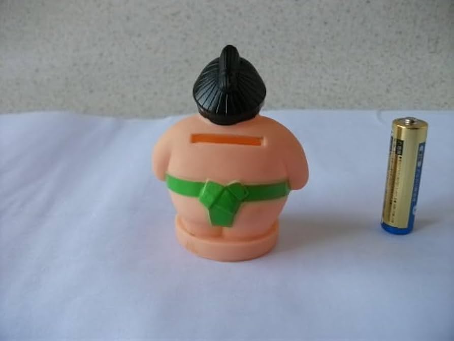 関取 ソフビ フィギュア 昭和レトロ 当時物 Amazon.co.jp: レア 当時物 お相撲さん 力士 ソフビ 貯金箱 お