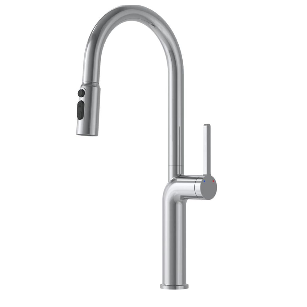 Robinet de cuisine à levier unique pour îlot central moderne - 8