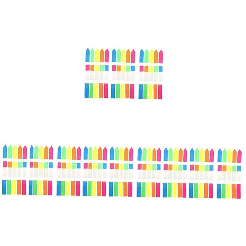 Notes autocollantes drapeaux de bande pour annoter des livres sans laisser de traces de colle