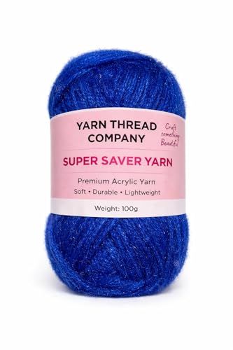 Image of 3 Ply Knitting Wool Yarn, Supersoft Hand Knitting Wool for Craft, Crochet, Amigurumi, Embroidery (Color 9)