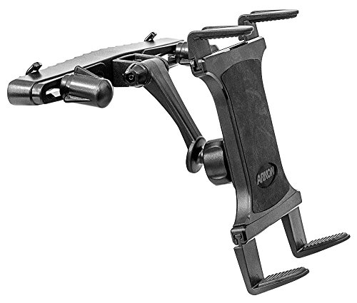 Arkon Car Seat Headrest Tablet Mount For Ipad Air/4/3/2/Pro, Galaxy Note/Tab Pro, Black (Tabhm7) #TOP30