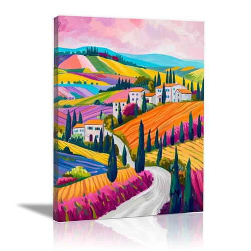 Impression sur toile intissée haut de gamme avec cadre tableau de salon