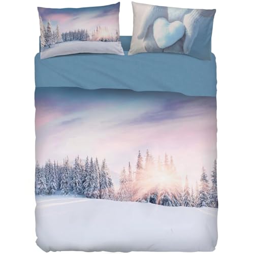 Bassetti Extra Completo Letto copriletto con Balza applicata Matrimoniale stampa