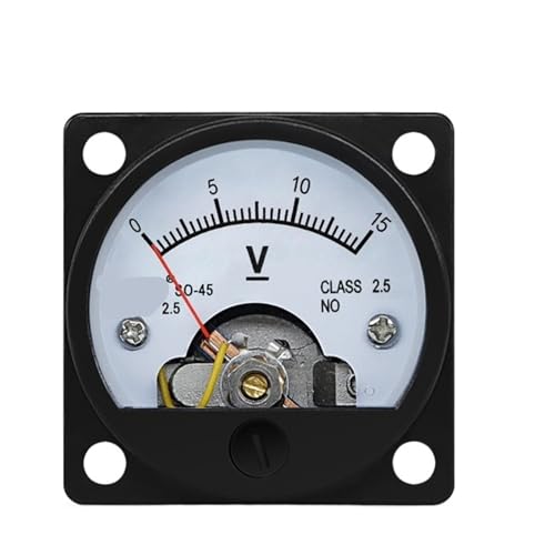 Voltmètre analogique SO-45 DC 2V haute lisibilité à aiguille