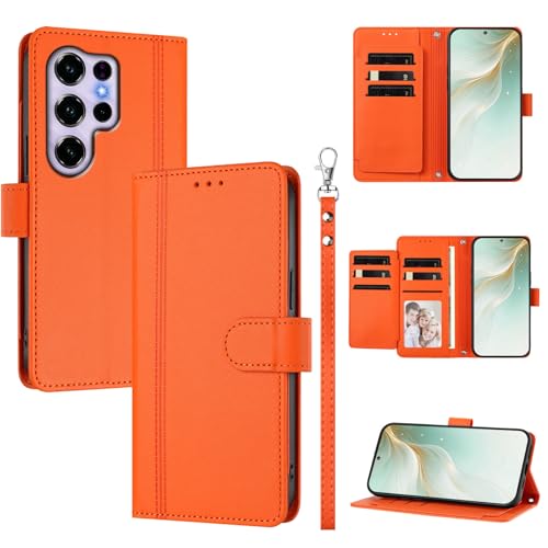 �X�}�z�P�[�X �Ή��@�� for Oukitel C2 2025 �X�}�z�P�[�X�y�E�H���b�g�f�U�C�� �f���A���J�[�h�X���b�g �L���b�V�� �t���b�v���X�^���h �����h�~�zOrange