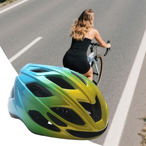 Cascos de bicicleta para adultos con luces USB ajustables y reflectante 3