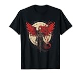 Powerful Valkyrie - Norse Warrior Angel of Death Valkyrie T-Shirt