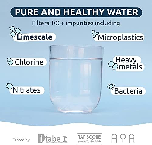 TAPP Water EcoPro (TAPP 2)  Sustainable water filter for taps. Great-tasting filtered water. Filters limescale and 100+ other substances (EcoPro water purifier + 1 Refill)
