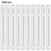 Full Expansion Drawer Slide 10 Pcs Draw Rail Plastic Drawer Slides Cabinet Cupboard Drawer Runners 180 235 298mm Draw Runners Replacement Parts Household(White 180mm)