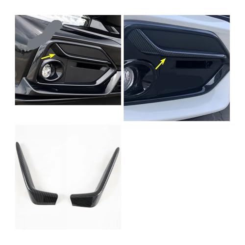 Feux antibrouillard Civic Hatchback 2021 cadre garniture pare-choc