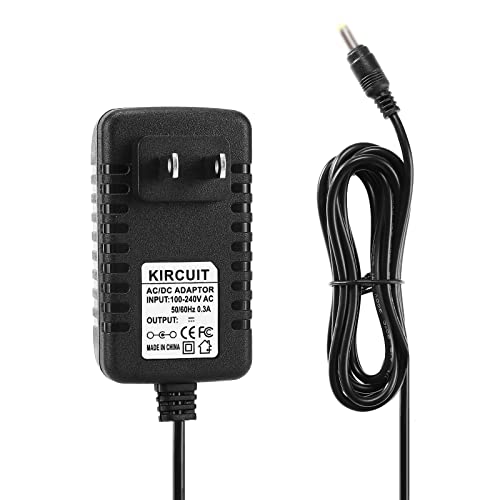 Kircuit AC Adapter Compatible with Fieldpiece SRL2K7 Infrared Refrigerant Leak Detector DR82 Heated Diode Detectors RCA2 RWA2 SRL8 SRL2 Power Supply Cord Cable PS Wall Outlet Battery Charger