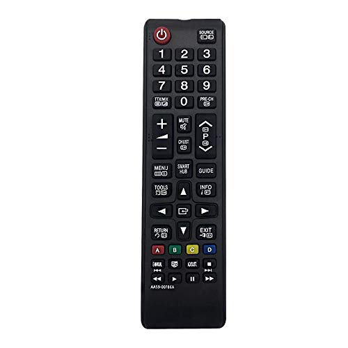 Riry Nuevo Reemplazo Mandos Samsung Smart TV AA59-00786A Mando a Distancia para Samsung LCD LED Smart TV,sin Necesidad de programación
