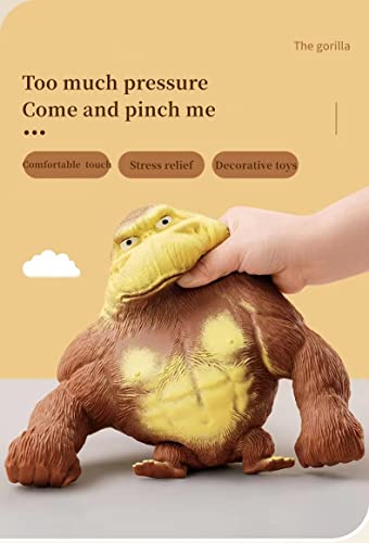 Funny Splat Monkey Stress Relief Toys，Reduce Irritability For Adults ，Gorilla Sensory Toy For Adults #TOP2