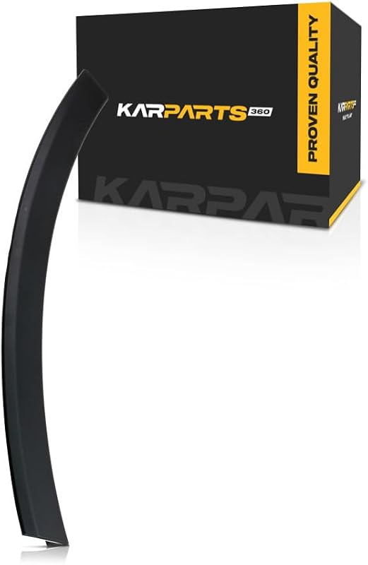 Moldura do arco da roda dianteira KarParts360 para Toyota RAV-4 2016 a 2018 – Lado do motorista