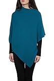 Moon ist ein klassischer quadratischer Poncho aus einer weichen, handgefertigten Kaschmirmischung und vollständig in Italien hergestellt.
